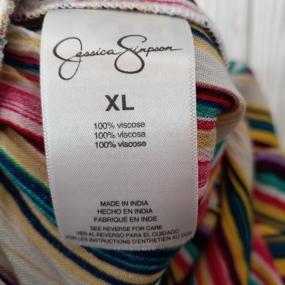 Jessica Simpson Archer Striped Skort - Picture 9 of 9